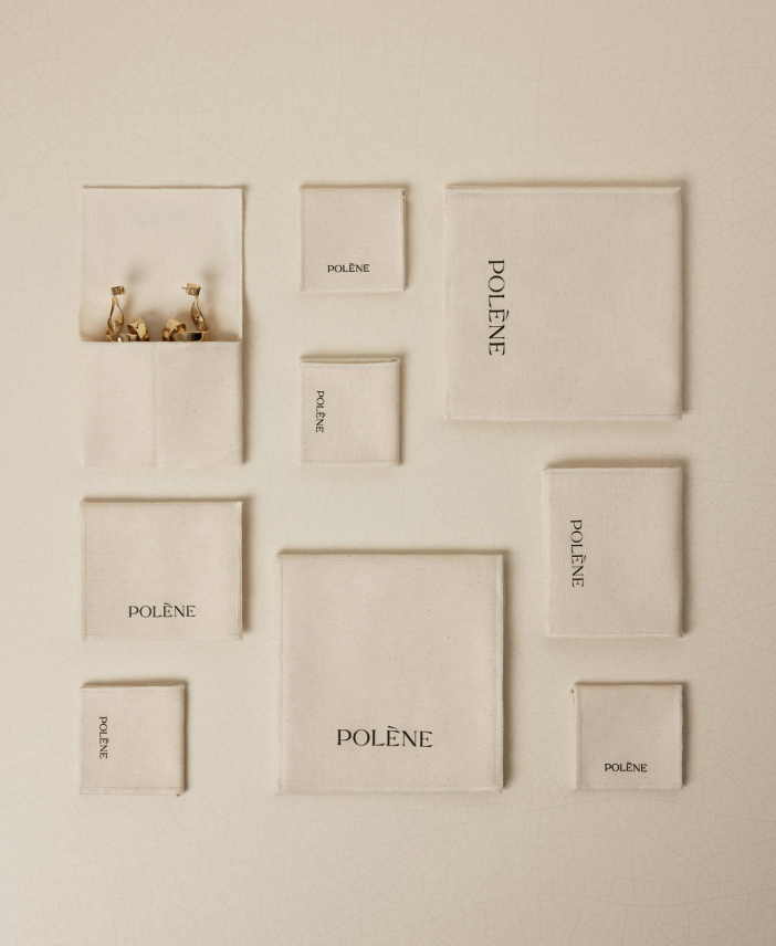 Polène cotton packaging suite